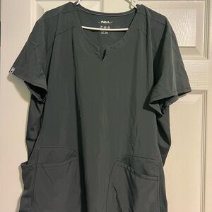 Scrubstar Dark Gray Women's Scrub Top